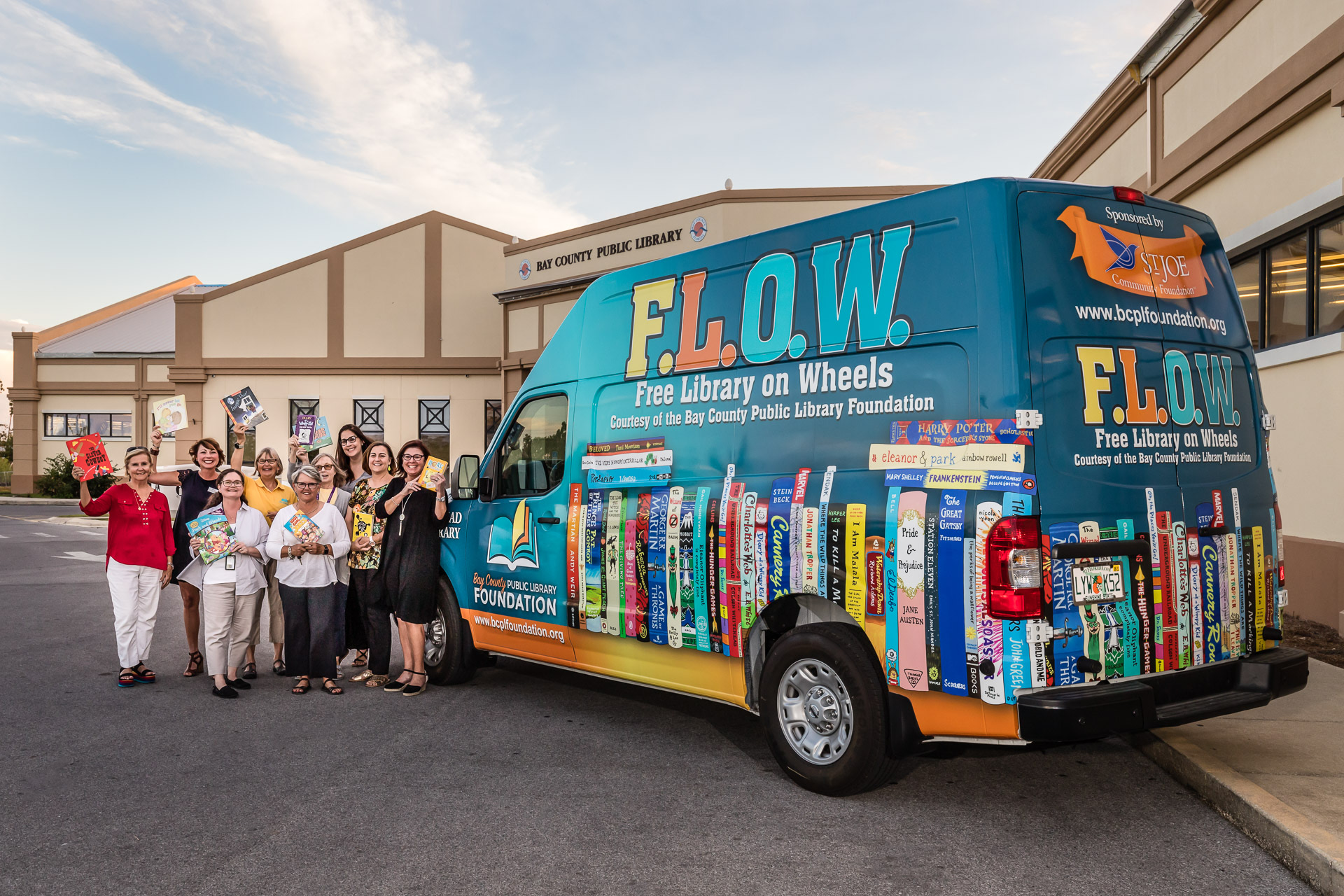Free Library on Wheels